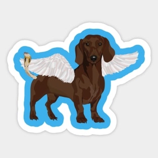 Chimera dachshund Sticker